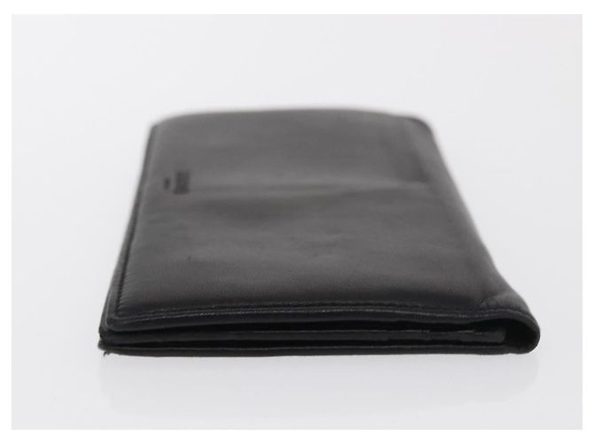 Cartera Larga LOEWE de Cuero Negro Auth BA10581 - vista 3