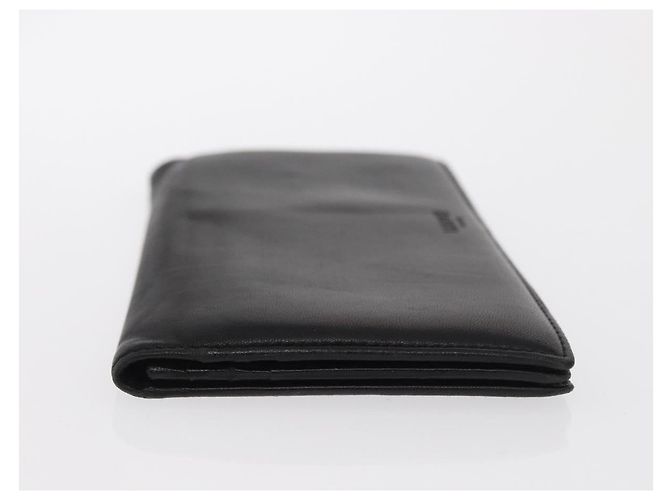 Cartera Larga LOEWE de Cuero Negro Auth BA10581 - vista 4