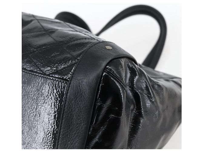 BALLY Borsa a mano in pelle nera Auth ti3771 Nero - vista 12