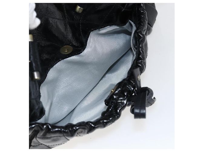 BALLY Borsa a mano in pelle nera Auth ti3771 Nero - vista 19