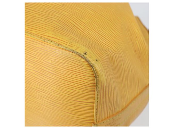 Noe LOUIS VUITTON Borsa a Spalla Petit Noé Epi Gialla M44109 LV Auth 171081 Giallo - vista 15