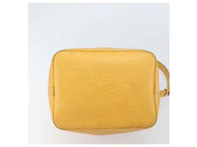 Noe LOUIS VUITTON Borsa a Spalla Petit Noé Epi Gialla M44109 LV Auth 171081 Giallo - vista 5