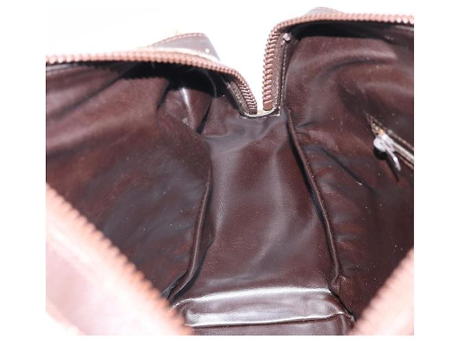 Céline Borsa a Spalla Celine C Sulky in Tela Beige Oro Auth ep13052 D'oro - vista 18