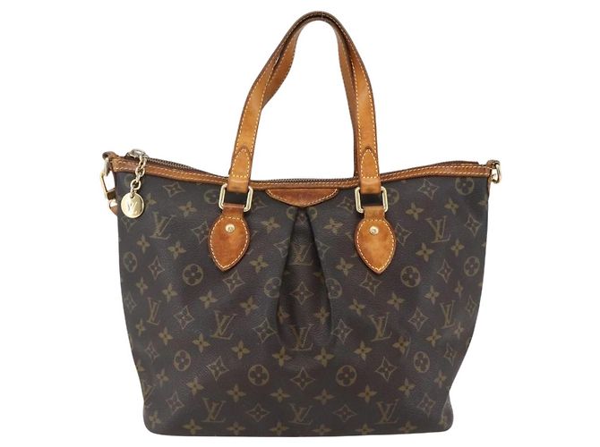 LOUIS VUITTON Borsa Tote Monogram Palermo PM M40145 LV Auth 171772 Monogramma - vista 13