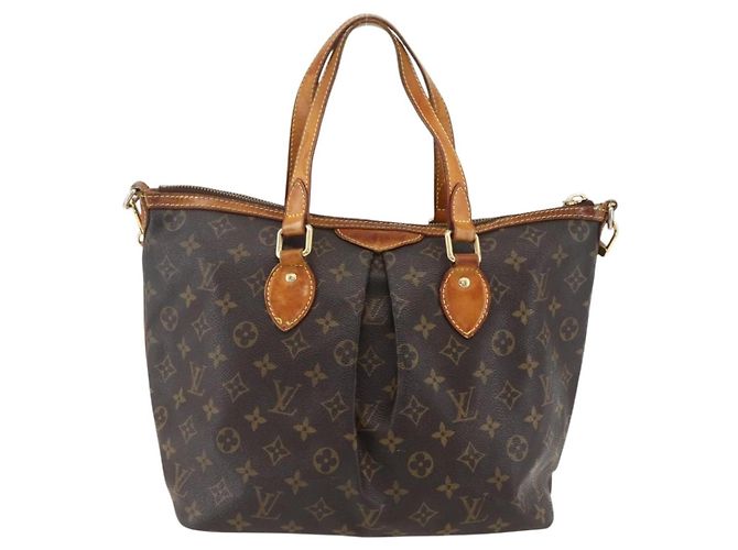 LOUIS VUITTON Borsa Tote Monogram Palermo PM M40145 LV Auth 171772 Monogramma - vista 2