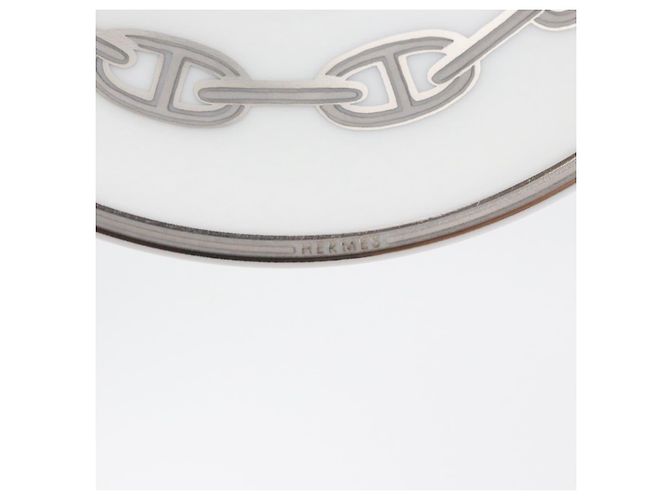 Hermès HERMES Tasse et soucoupe en platine Schoendunkle, ensemble de 2, céramique Auth am10750SAV Blanc - vue 17