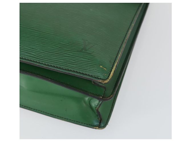 LOUIS VUITTON Cartella Consulente Epi Verde M54424 LV Auth 169292 - vista 15