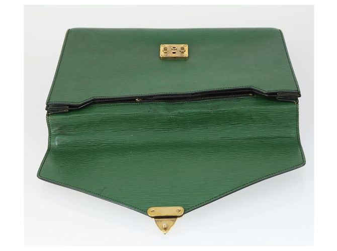 LOUIS VUITTON Cartella Consulente Epi Verde M54424 LV Auth 169292 - vista 20