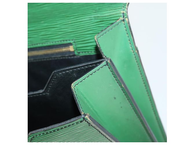 LOUIS VUITTON Cartella Consulente Epi Verde M54424 LV Auth 169292 - vista 21