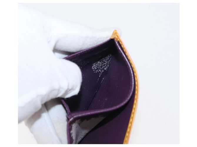 LOUIS VUITTON Epi Kompakte Bifold Geldbörse Gelb M63559 Auth BA10574 - Ansicht 10