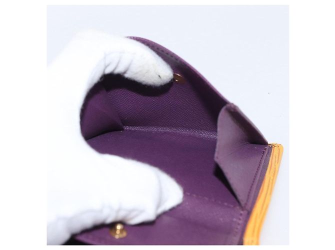 LOUIS VUITTON Epi Kompakte Bifold Geldbörse Gelb M63559 Auth BA10574 - Ansicht 18