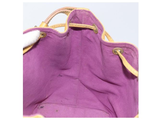 Noe LOUIS VUITTON Borsa a Spalla Petit Noé Epi Gialla M44109 LV Auth 170770 Giallo - vista 18