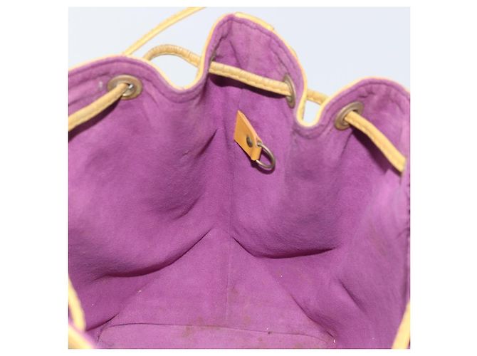 Noe LOUIS VUITTON Borsa a Spalla Petit Noé Epi Gialla M44109 LV Auth 170770 Giallo - vista 19