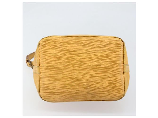 Noe LOUIS VUITTON Borsa a Spalla Petit Noé Epi Gialla M44109 LV Auth 170770 Giallo - vista 5