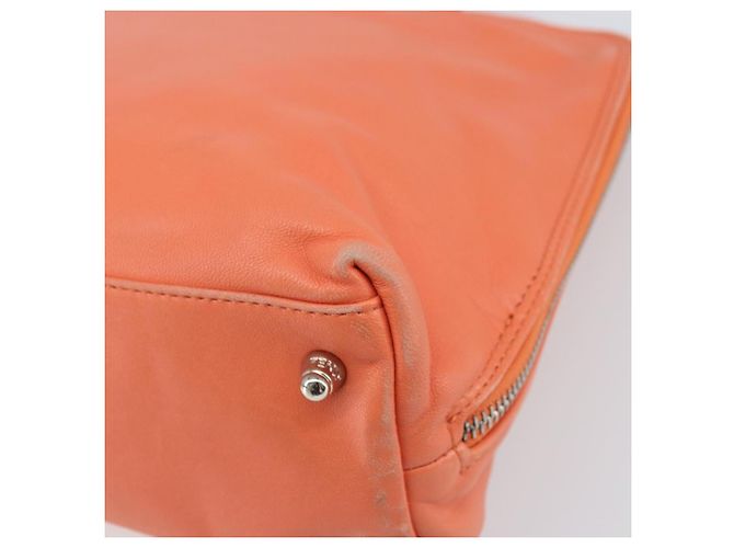 Bolso de mano FENDI de cuero rosa plata auténtico ti3638 - vista 16