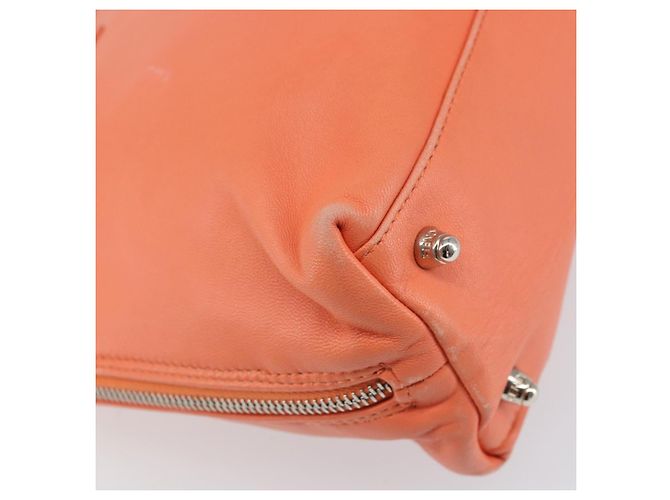 Bolso de mano FENDI de cuero rosa plata auténtico ti3638 - vista 17