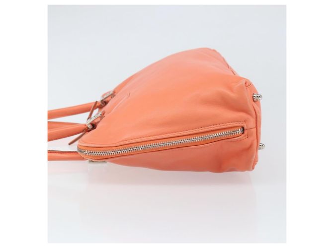Bolso de mano FENDI de cuero rosa plata auténtico ti3638 - vista 4