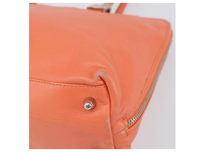 Bolso de mano FENDI de cuero rosa plata auténtico ti3638 - vista 8