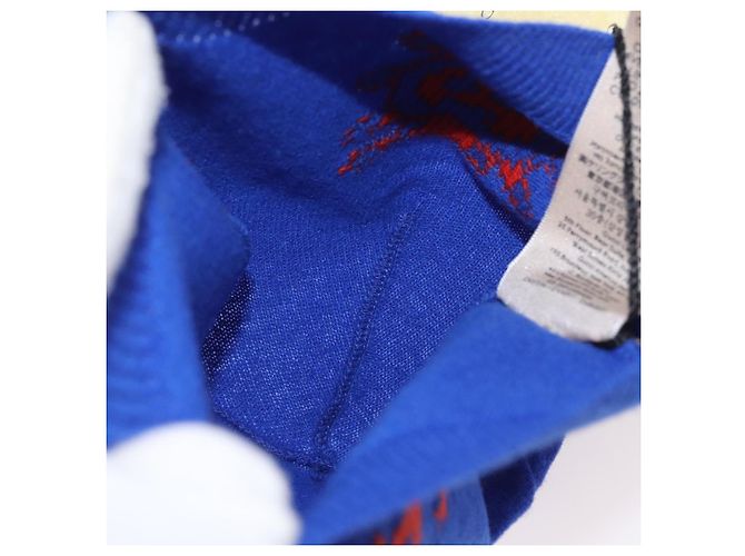 GUCCI GG Canvas gestrickte Stoffmütze L Blau 748423 Auth bs33380 - Ansicht 8