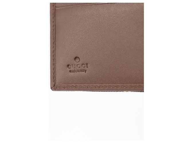 Portafoglio Jackie GG Canvas Gucci Marrone Argento 035 2773 2131 Auth am10798V - vista 14