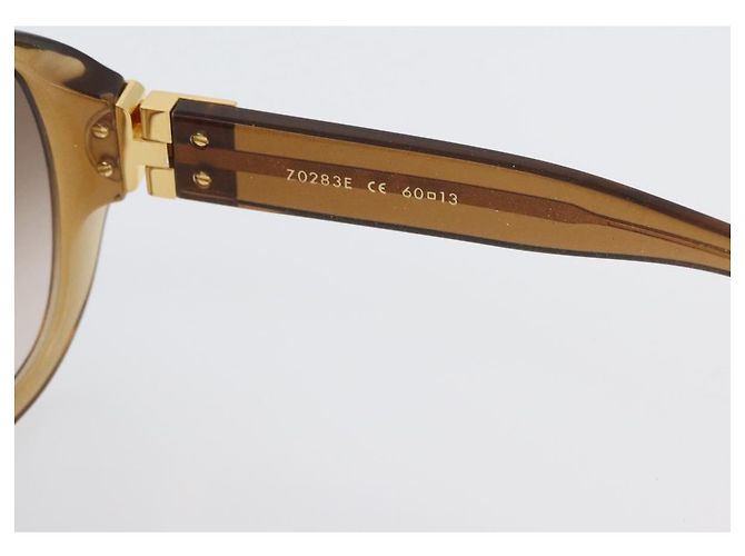 GAFAS DE SOL OVERSIZE SUPSON DE PLÁSTICO MARRÓN LOUIS VUITTON Z0132E LV Auth BA10709 Castaño - Ansicht 11