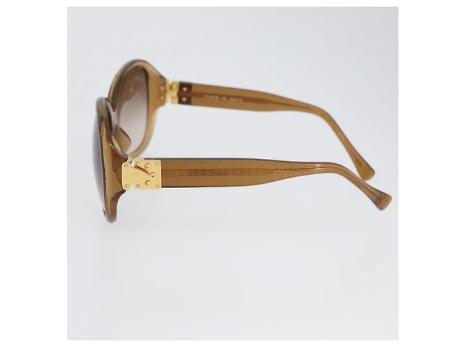 GAFAS DE SOL OVERSIZE SUPSON DE PLÁSTICO MARRÓN LOUIS VUITTON Z0132E LV Auth BA10709 Castaño - Ansicht 7