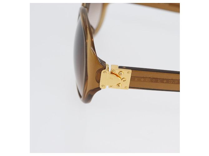 GAFAS DE SOL OVERSIZE SUPSON DE PLÁSTICO MARRÓN LOUIS VUITTON Z0132E LV Auth BA10709 Castaño - Ansicht 8