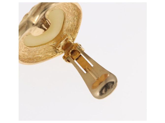 Ohrring Brosche Christian Dior aus Metall in Goldton Auth 169930V - Ansicht 15