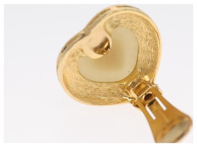 Ohrring Brosche Christian Dior aus Metall in Goldton Auth 169930V - Ansicht 19
