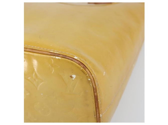 LOUIS VUITTON Borsa a Mano Houston Monogram Vernis Beige M91004 LV Auth 171560 - vista 15