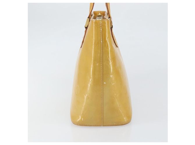 LOUIS VUITTON Borsa a Mano Houston Monogram Vernis Beige M91004 LV Auth 171560 - vista 3