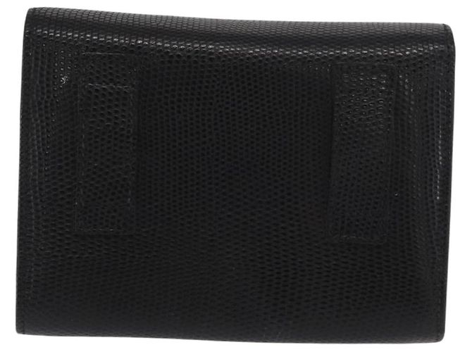 Borsa a Spalla Vara Ribbon in Pelle Salvatore Ferragamo Oro Nero Auth 171668 - vista 3