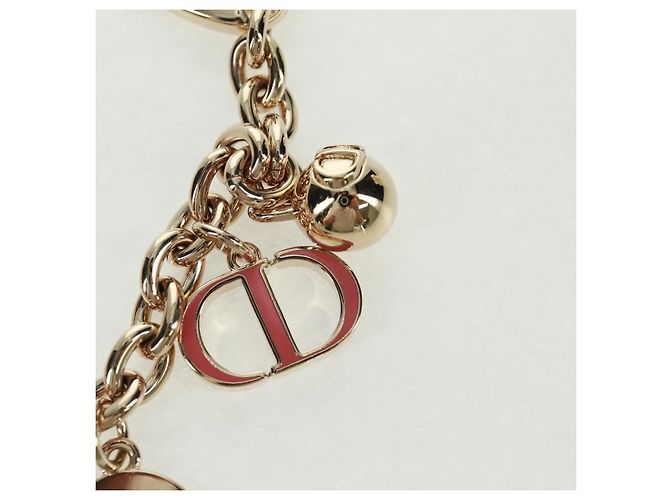 Charm per borsa Christian Dior 30 Montaigne in metallo dorato Auth 171972M D'oro - vista 11