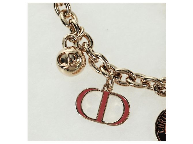 Charm per borsa Christian Dior 30 Montaigne in metallo dorato Auth 171972M D'oro - vista 3