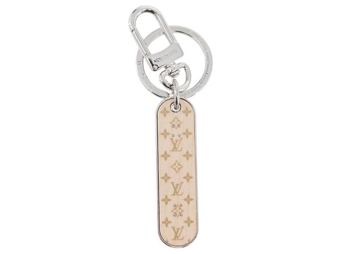 LOUIS VUITTON Porte Cres Skate Board Charm metallo Beige MP3135 LV Auth 168052M - vista 13