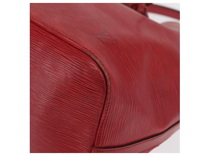 Noe LOUIS VUITTON Bolso de Hombro Petit Noé Epi Rojo M44107 LV Auth 170694 Roja - vista 14