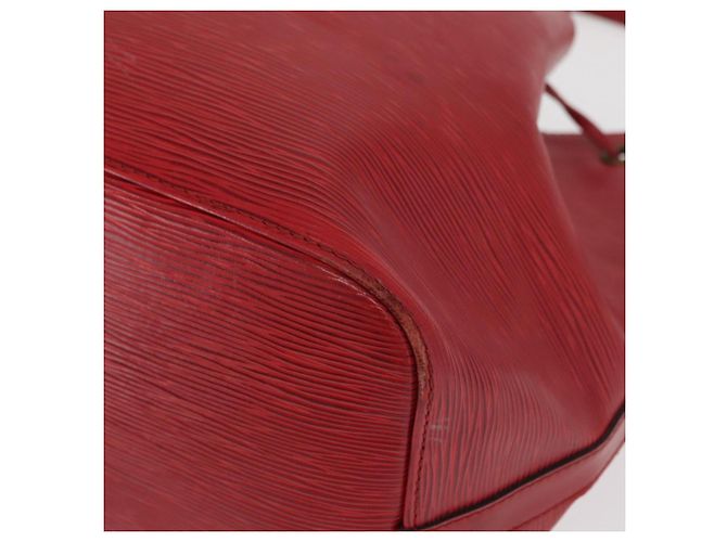 Noe LOUIS VUITTON Bolso de Hombro Petit Noé Epi Rojo M44107 LV Auth 170694 Roja - vista 16