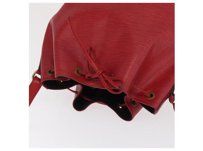 Noe LOUIS VUITTON Bolso de Hombro Petit Noé Epi Rojo M44107 LV Auth 170694 Roja - vista 6