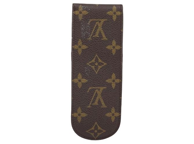LOUIS VUITTON Monogram Etui Stilo Astuccio per Penna M62990 LV Auth BA10593 Monogramma - vista 2