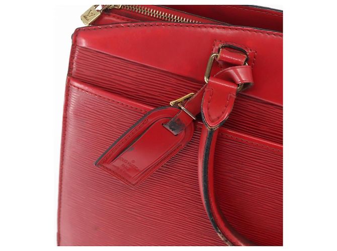LOUIS VUITTON Borsa a Mano Epi Riviera Rossa M48187 LV Auth BA10352 Rosso - vista 10