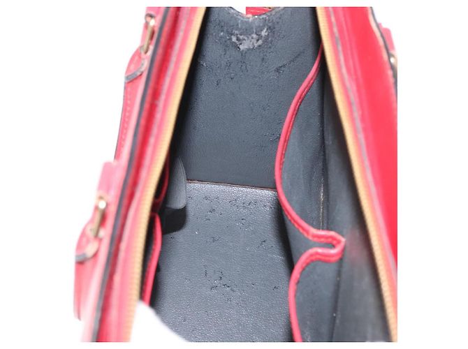 LOUIS VUITTON Borsa a Mano Epi Riviera Rossa M48187 LV Auth BA10352 Rosso - vista 19
