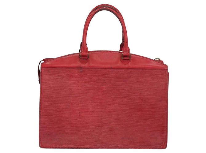 LOUIS VUITTON Borsa a Mano Epi Riviera Rossa M48187 LV Auth BA10352 Rosso - vista 2