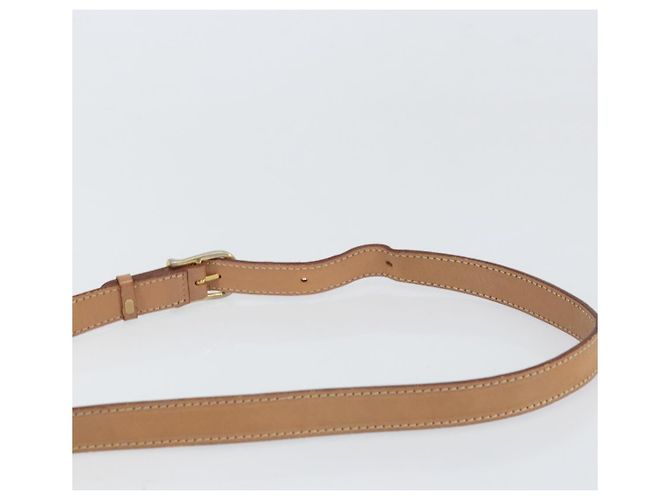 Céline Borsa a spalla circolare in tela Macadam CELINE in pelle PVC marrone oro Auth 169869 D'oro - vista 8