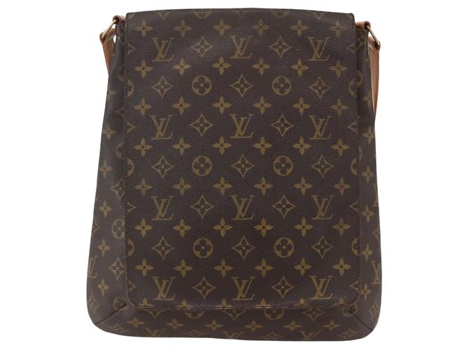 LOUIS VUITTON Borsa a Spalla Monogram Musette M51256 LV Auth ka2275 Monogramma - vista 13
