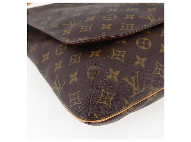 LOUIS VUITTON Borsa a Spalla Monogram Musette M51256 LV Auth ka2275 Monogramma - vista 14
