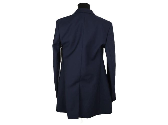 Nina Ricci Blaue Wolljacke - Ansicht 4