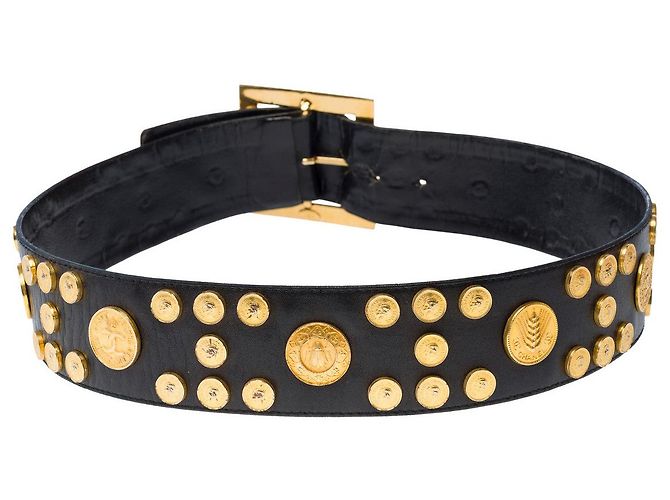 Autre Marque UNSIGNED Black Leather Accessory - 103079 - view 3