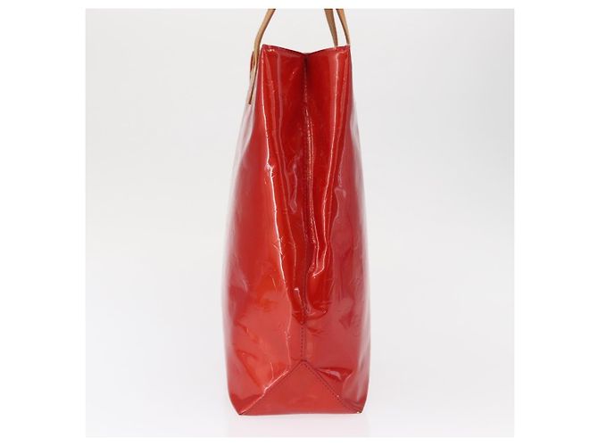 Borsa Reade Monogram Vernis PM di Louis Vuitton Rosso - vista 4