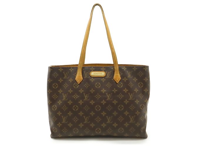 Borsa Tote/Borsa a spalla Louis Vuitton Monogram Wilshire MM M45644 Marrone - vista 2