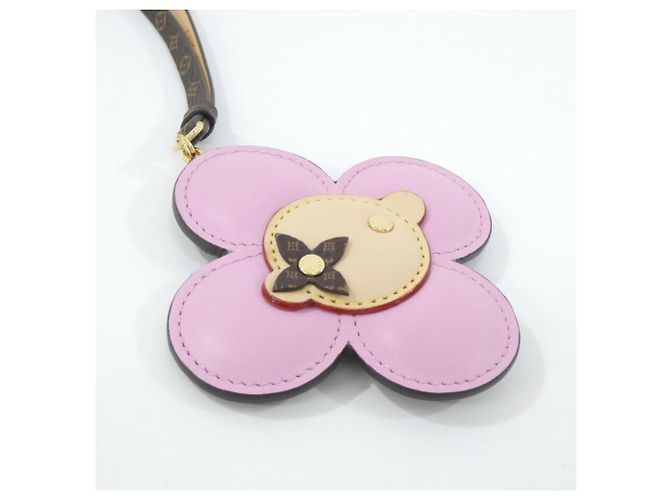Portachiavi Accessorio Monogram Louis Vuitton Marrone Rosa Monogramma - vista 2
